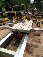 Refurbished large cutting machine, old stone trimming machine with electric
